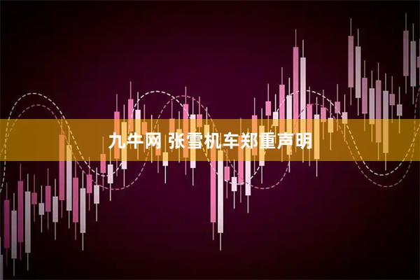九牛网 张雪机车郑重声明